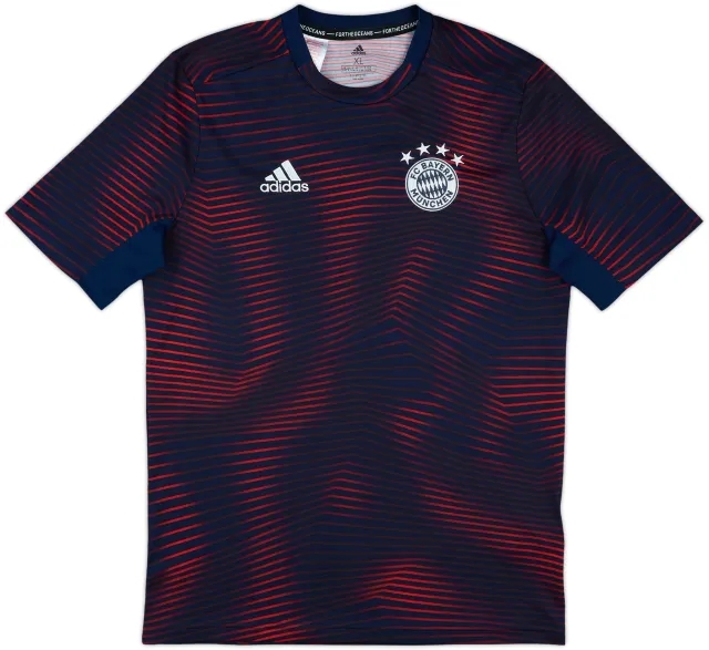 adidas Bayern Munich Boys SS Home Shirt 2018/19