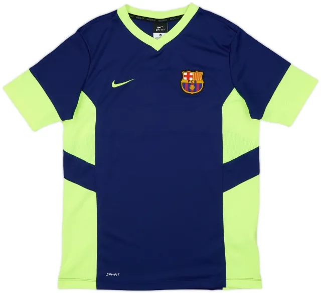 Nike Barcelona Boys SS Home Shirt 2014/15