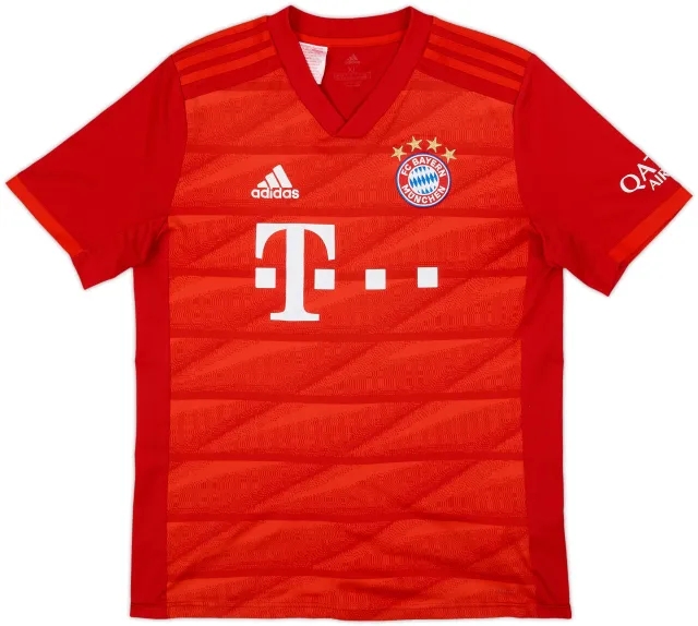 adidas Bayern Munich Boys SS Home Shirt 2019/20
