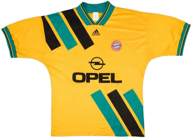 adidas Bayern Munich Mens SS Away Shirt 1993/94