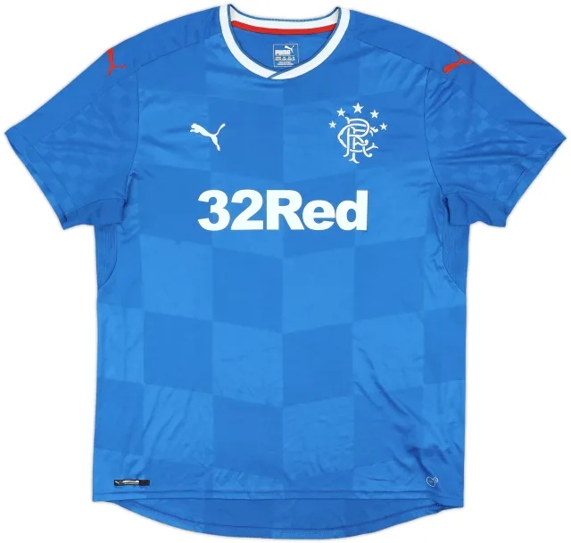 Puma Rangers Mens SS Home Shirt 2016/18