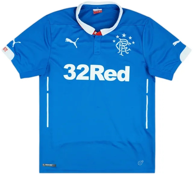 Puma Rangers Mens SS Home Shirt 2014/15