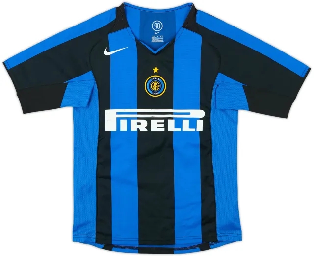 2004-05 Inter Milan Home Shirt - 6/10 - (M.Boys)