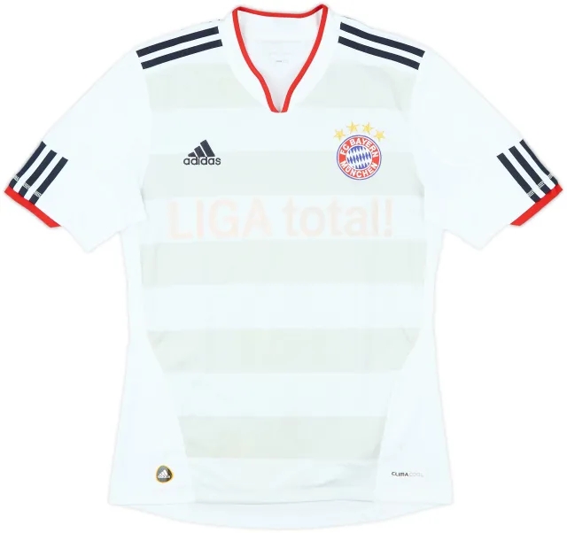 adidas Bayern Munich Mens SS Away Shirt 2010/11