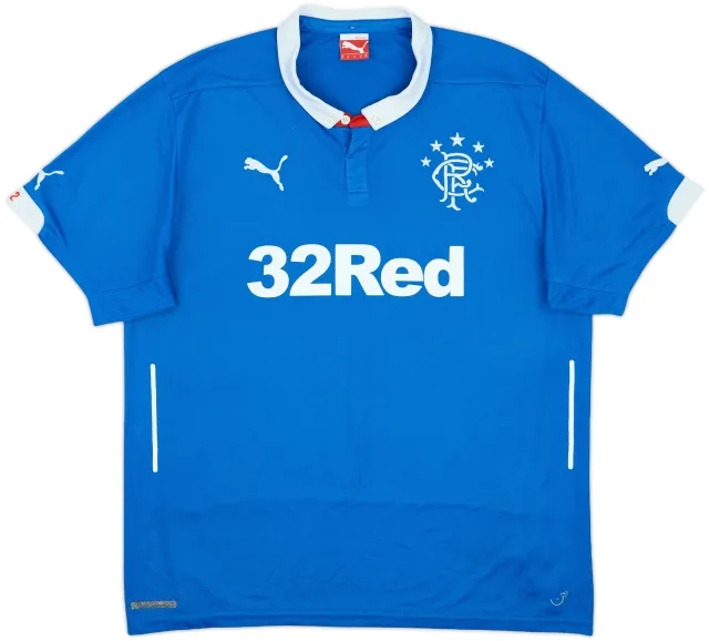 Puma Rangers Mens SS Home Shirt 2014/15