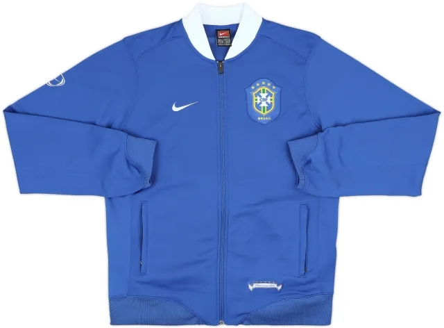 2006-07 Brazil Nike Track Jacket - 5/10 - (L)