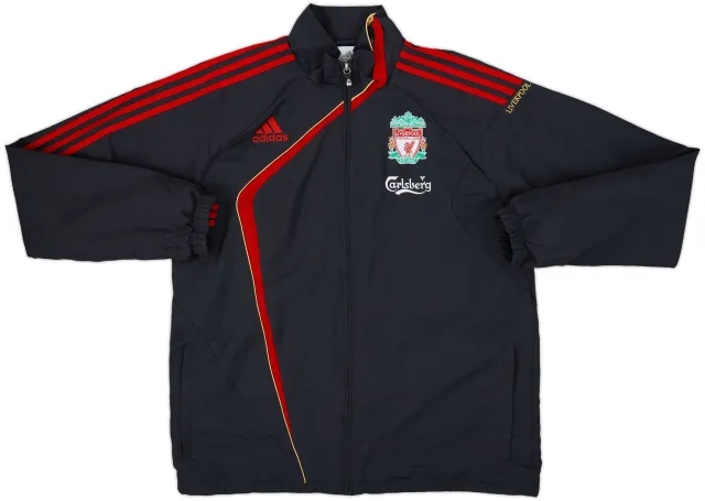 2009-10 Liverpool adidas Track Jacket - 8/10 - (L)