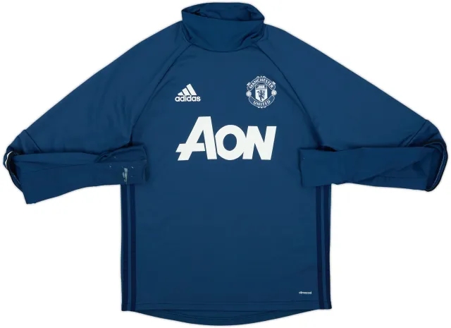 2016-17 Manchester United adidas Training Top - 6/10 - (S)