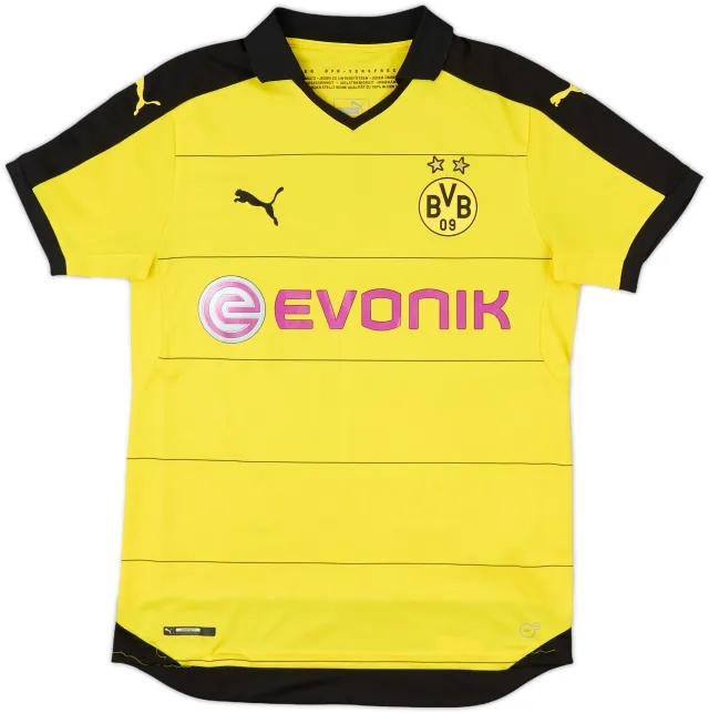 Puma Borussia Dortmund Mens SS Home Shirt 2015/16