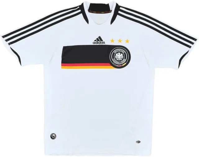 adidas Germany Boys SS Home Shirt 2008