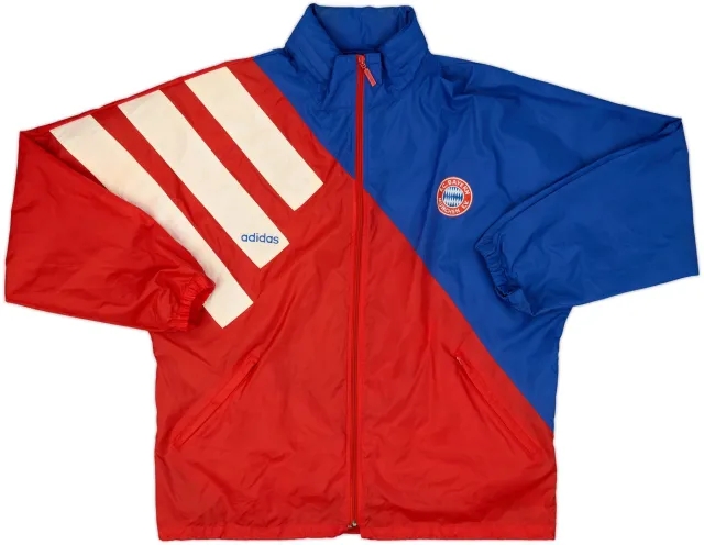 1993-95 Bayern Munich adidas Rain Jacket - 8/10 - (XL)