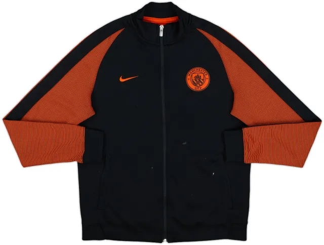 2016-17 Manchester City Nike Track Jacket - 9/10 - (M)