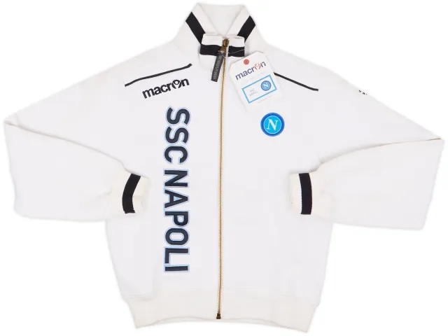 2009-10 Napoli Macron Track Jacket (S.Boys)