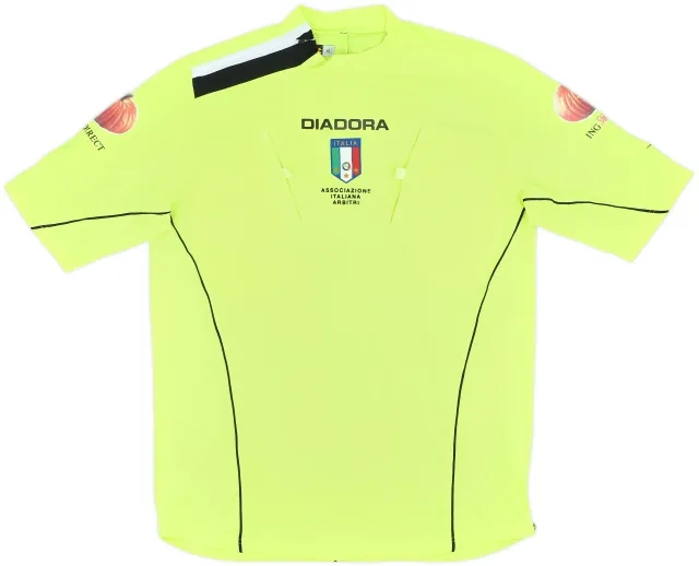 Diadora Italy Mens SS Home Shirt 2000
