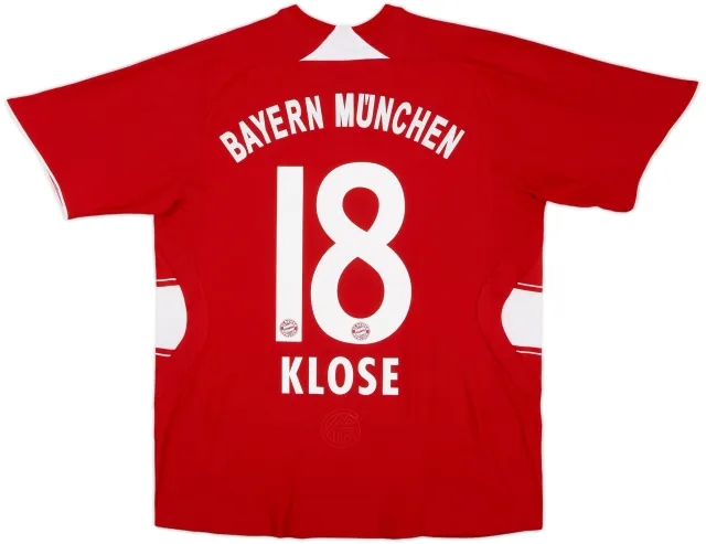 adidas Bayern Munich Boys SS Home Shirt 2008/09