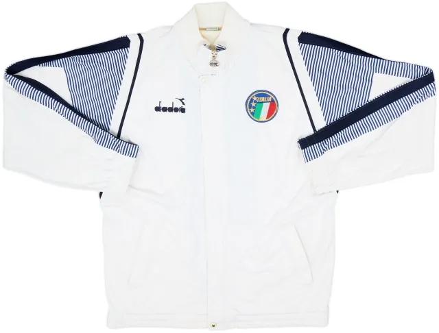 1988-90 Italy Diadora Track Jacket - 7/10 - (L)