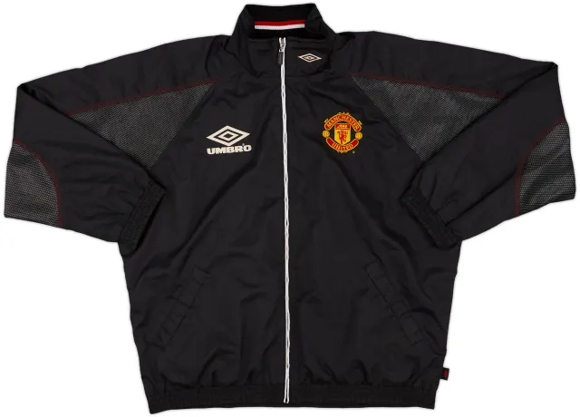 1998-99 Manchester United Umbro Track Jacket - 8/10 - (M)