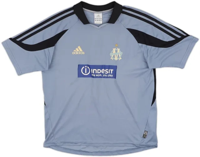 2003-04 Olympique Marseille Third Shirt - 6/10 - (XL.Boys)