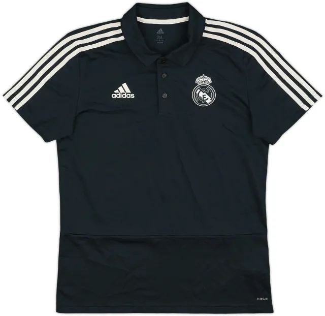 2018-19 Real Madrid adidas Polo Shirt - 8/10 - (XXL)