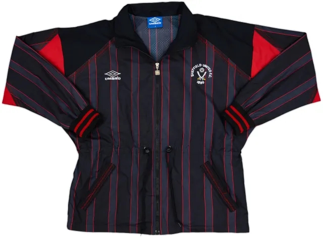 1991-92 Sheffield United Umbro Track Jacket - 8/10 - (M)