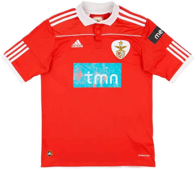 adidas Benfica Boys SS Home Shirt 2010/11