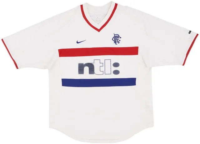 Nike Rangers Mens SS Away Shirt 2000/01