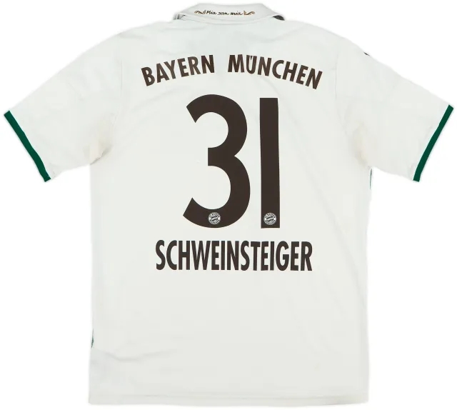 adidas Bayern Munich Boys SS Away Shirt 2013/14