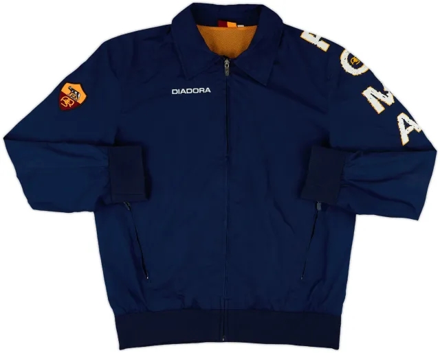 2005-06 Roma Diadora Track Jacket - 7/10 - (M)