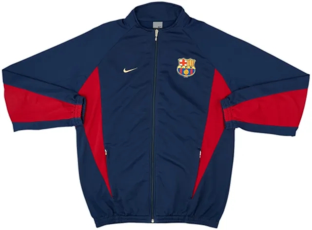 2002-03 Barcelona Nike Track Jacket - 9/10 - (L)