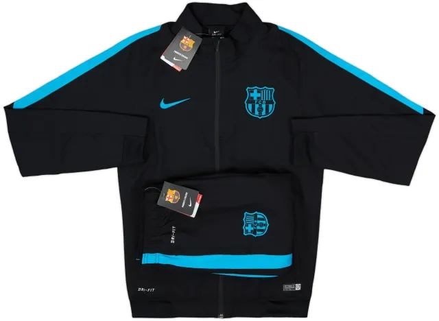 2015-16 Barcelona Nike Full Tracksuit (S)