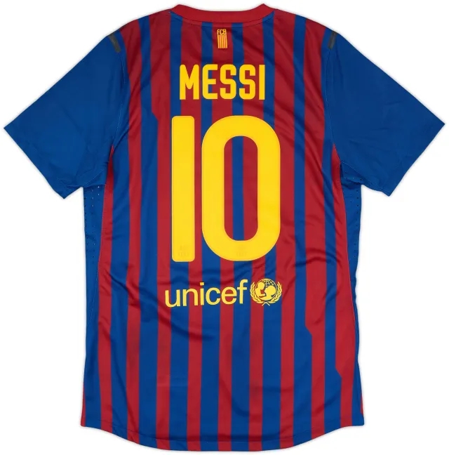 Nike Barcelona Mens SS Player Issue Home Shirt 2011/12