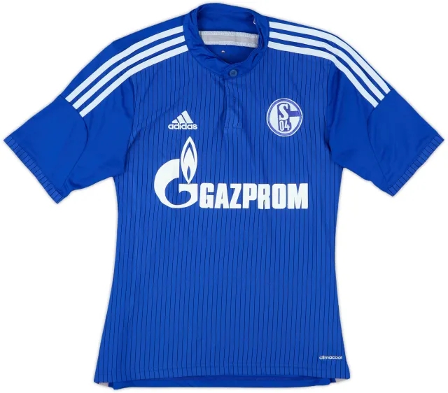 adidas Schalke 04 Mens SS Home Shirt 2014/16
