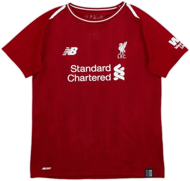 NewBalance Liverpool Mens SS Home Shirt 2018/19