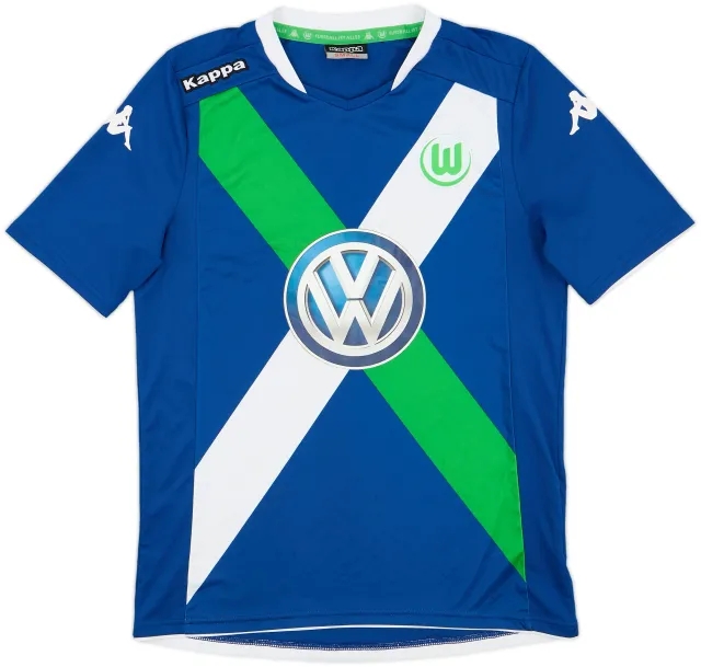 Kappa Wolfsburg Mens SS Third Shirt 2014/15