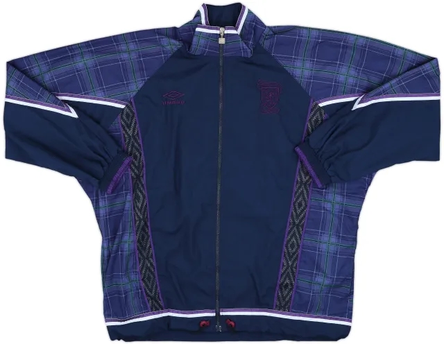 1994-96 Scotland Umbro Track Jacket - 8/10 - (XL)