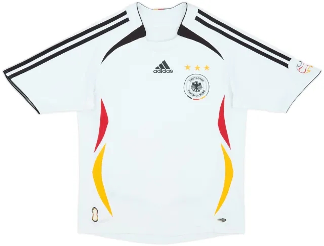 adidas Germany Boys SS Home Shirt 2005
