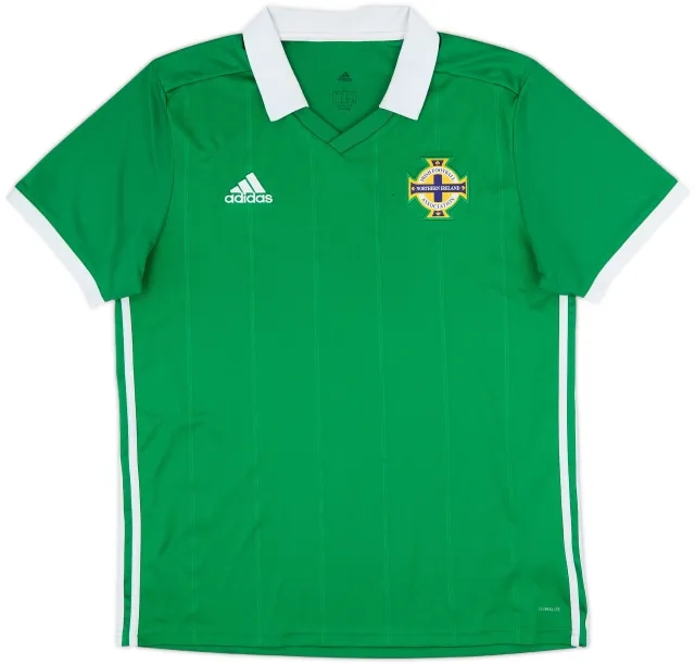 adidas Northern Ireland Mens SS Home Shirt 2018