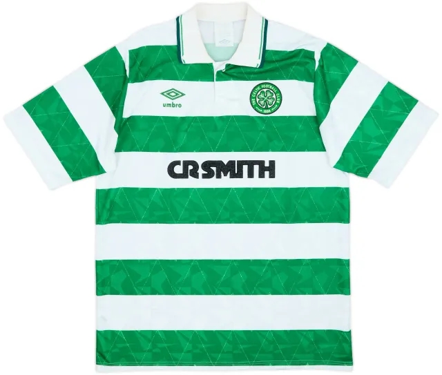 Umbro Celtic Mens SS Home Shirt 1989/91