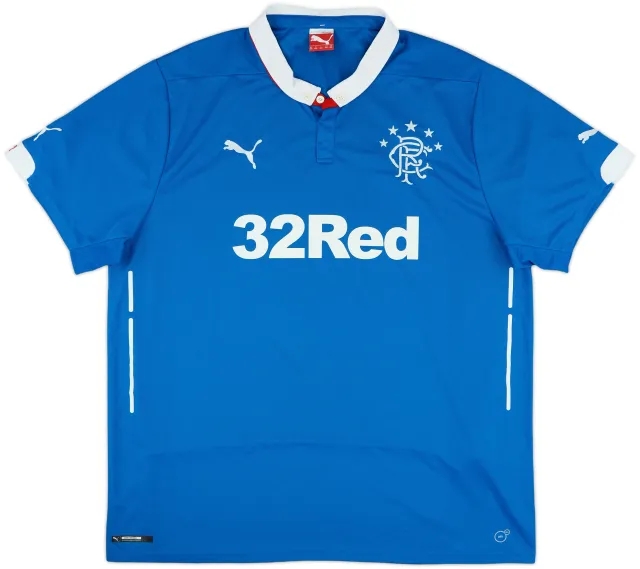 Puma Rangers Mens SS Home Shirt 2014/15