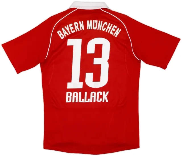 adidas Bayern Munich Mens SS Home Shirt 2005/06