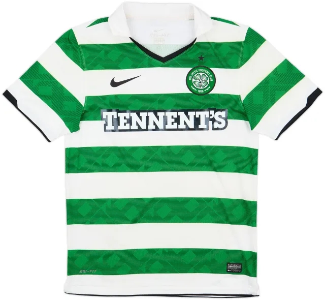 Nike Celtic Mens SS Home Shirt 2010/12