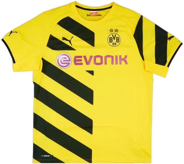 Puma Borussia Dortmund Mens SS Home Shirt 2014/15