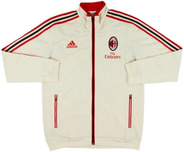 2012-13 AC Milan adidas Track Jacket - 8/10 - (M/L)