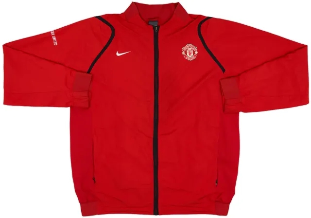 2006-07 Manchester United Nike Track Jacket - 8/10 - (XL)