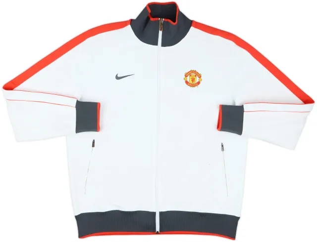 2010-11 Manchester United Nike Track Jacket - 7/10 - (L)