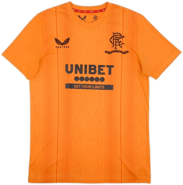 Castore Rangers Mens SS Home Shirt 2021/22