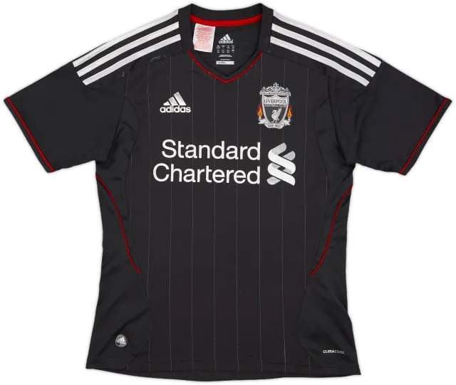 adidas Liverpool Boys SS Away Shirt 2011/12
