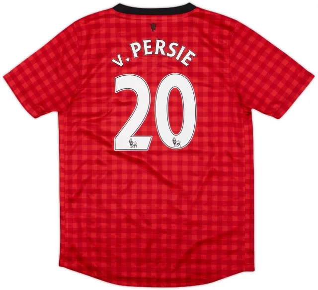Nike Manchester United Boys SS Home Shirt 2012/13