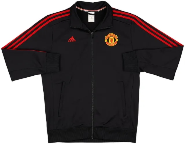 2015-16 Manchester United adidas Track Jacket - 8/10 - (XL)