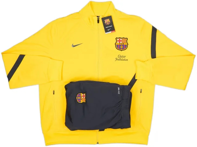 2011-12 Barcelona Nike Full Tracksuit (XL)